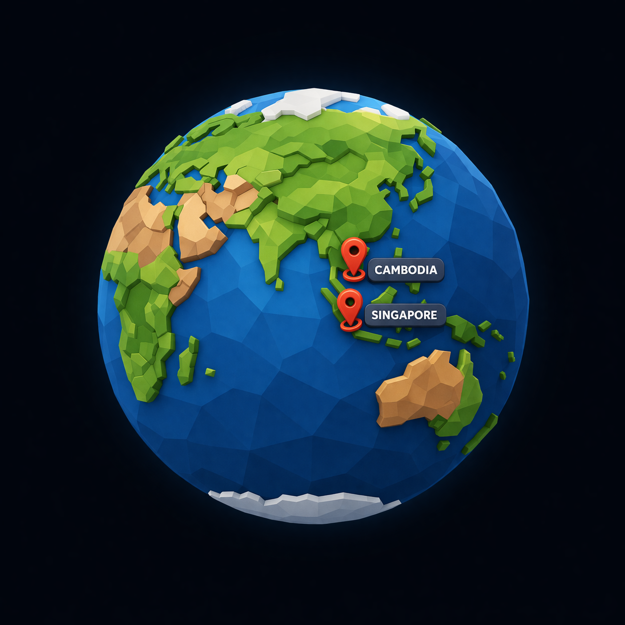Global server locations